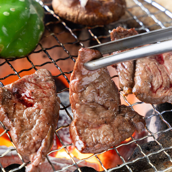 鹿モモ肉　焼肉用カット