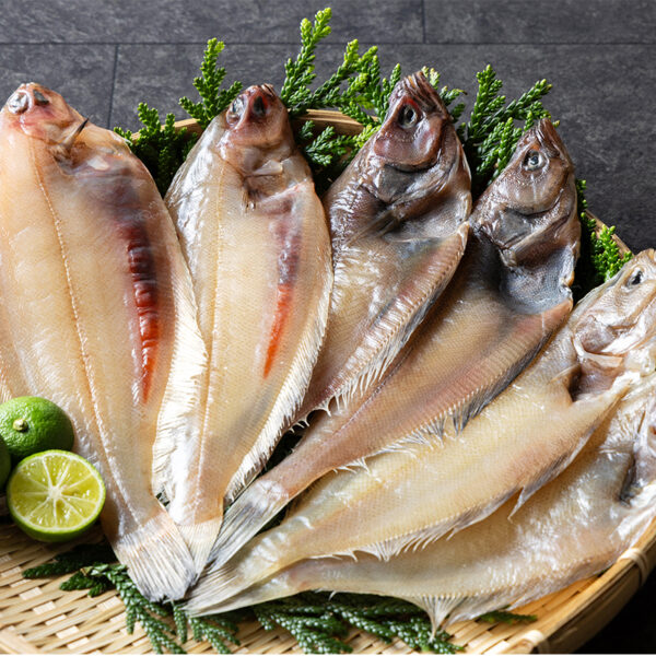 かれい干物 3種×2枚入り　食べ比べセット