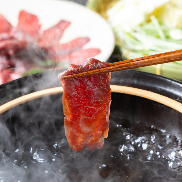 鹿モモ肉　しゃぶしゃぶ用スライス